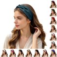 thumbnail image 1 of Korean Style Satin Headband for Washing Face Bathing Makeup Hair Elastic Band, 1 of 4