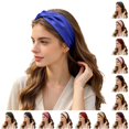 thumbnail image 1 of Korean Style Satin Heardband Elastic Hair Band for Washing Face Bathing Makeup Daily Casual Use, 1 of 4