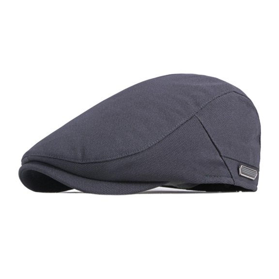 Korean Style Simple Fashion All-Match Peaked Cap Men's Casual Beret Women's British Retro Artistic Advance Hats Painter Cap