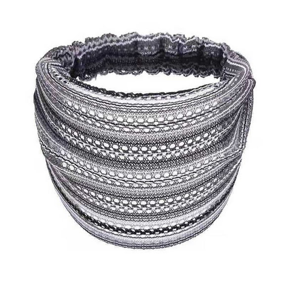 Korean Style Wide Edge Hair Scarf Band Barrettes Face Hoop Direct Headwear for Daily Wear