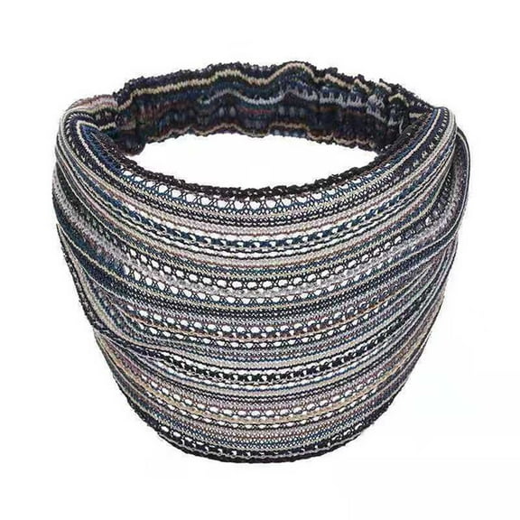 Korean Style Wide Edge Hair Scarf Band Barrettes Headwear for Women Daily Wear Direct Face Hoop Accessory