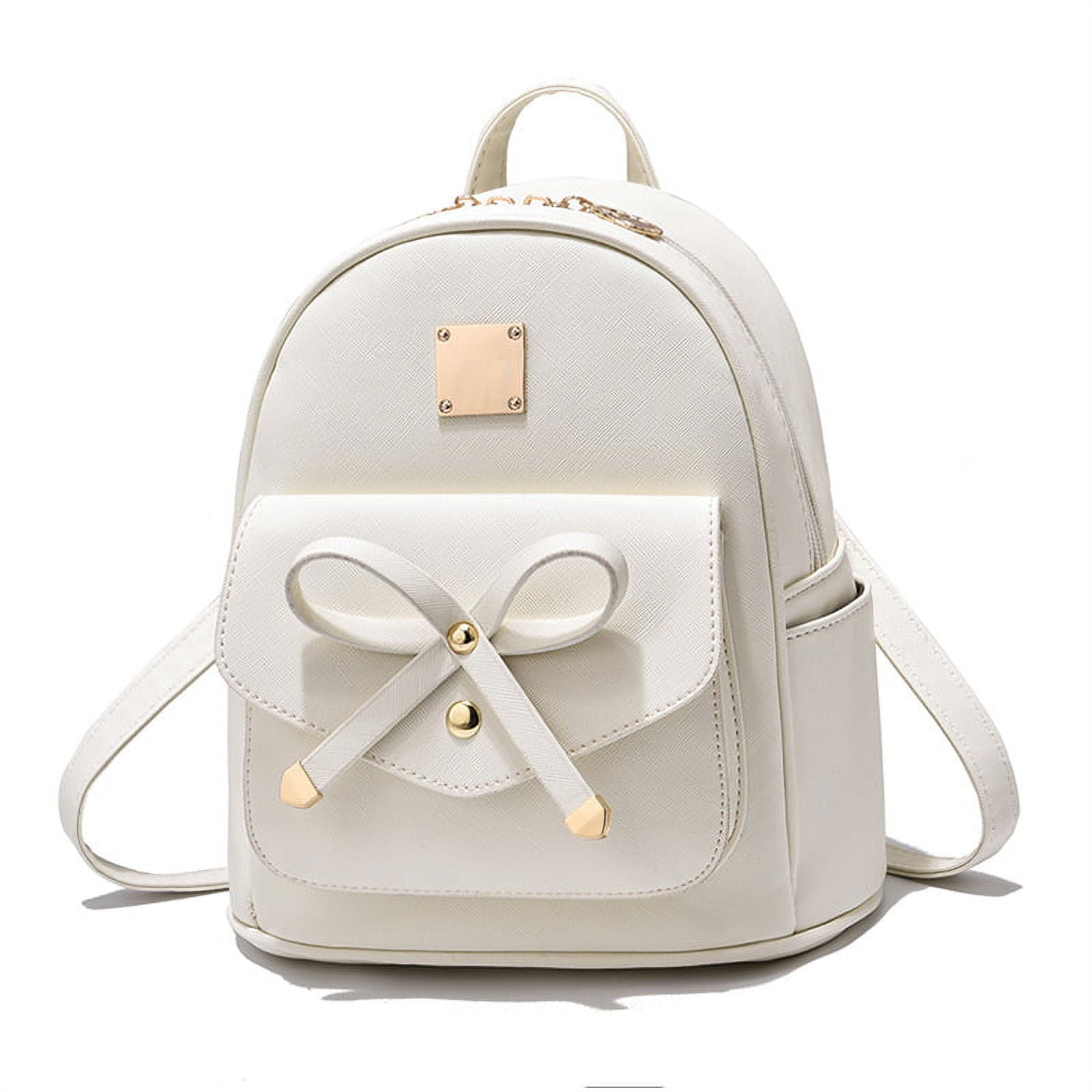 Cute Small Backpack for Women / Girls - PU Leather Shoulder Bag Kawaii –