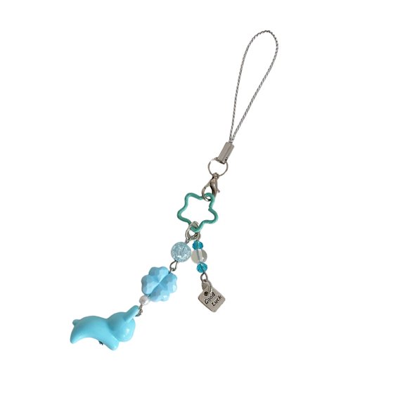 Korean Styles Clovers Phone Pendant Clovers Phone Adornment Cartoon Acrylic Keychain Accessory