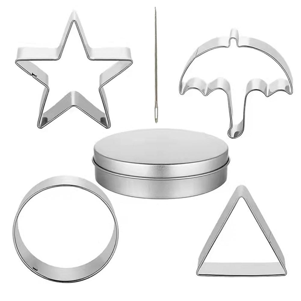Korean Sugar Candy Making Tool, Stainless Steel Cookies Cutters ...