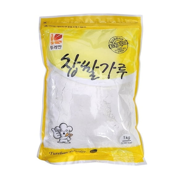 Korean Sweet Rice Flour 2.2lb Glutinous Rice Flour Sweet Rice Powder