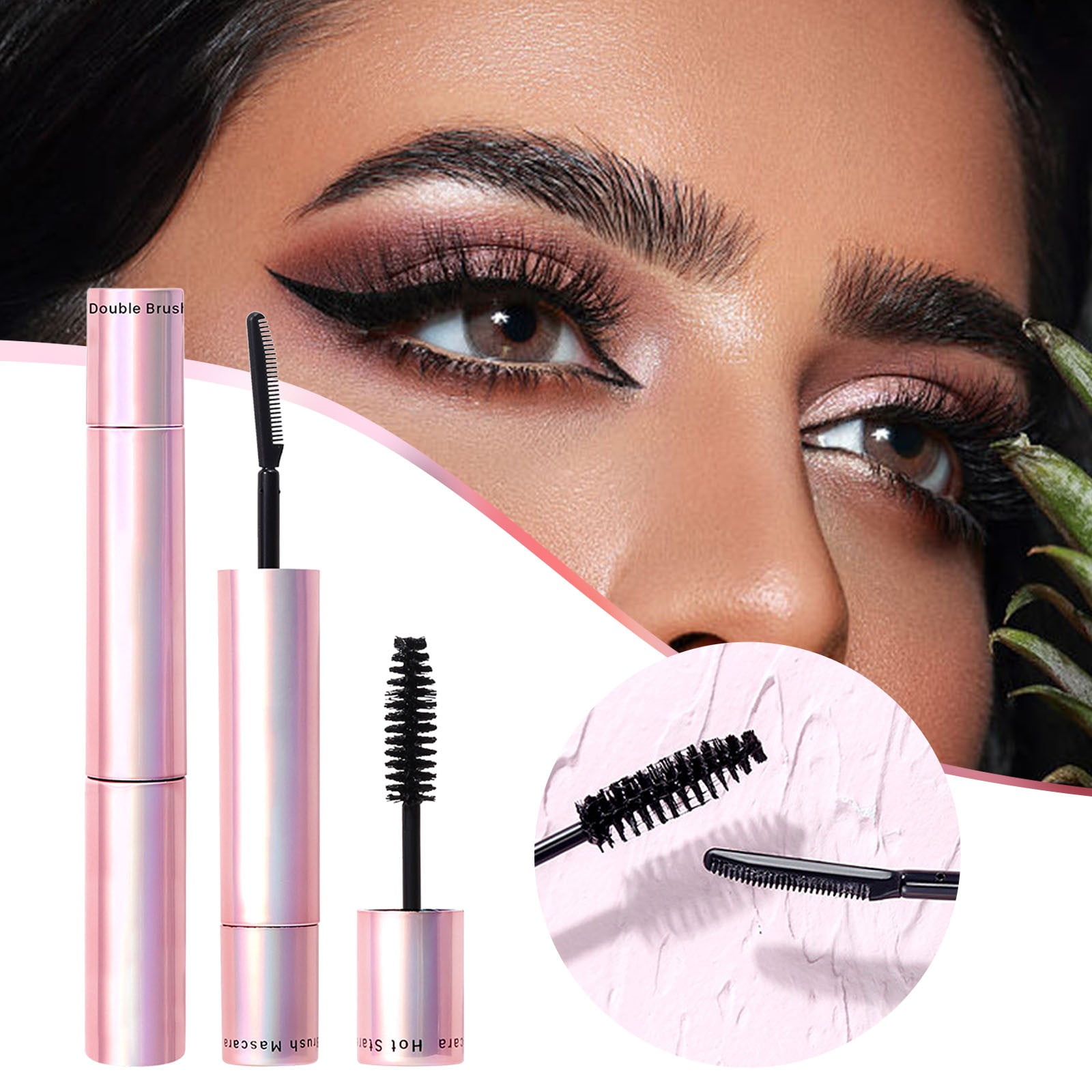 Korean Tubing Mascara Black Dark Long Lasting Curly Definition Double