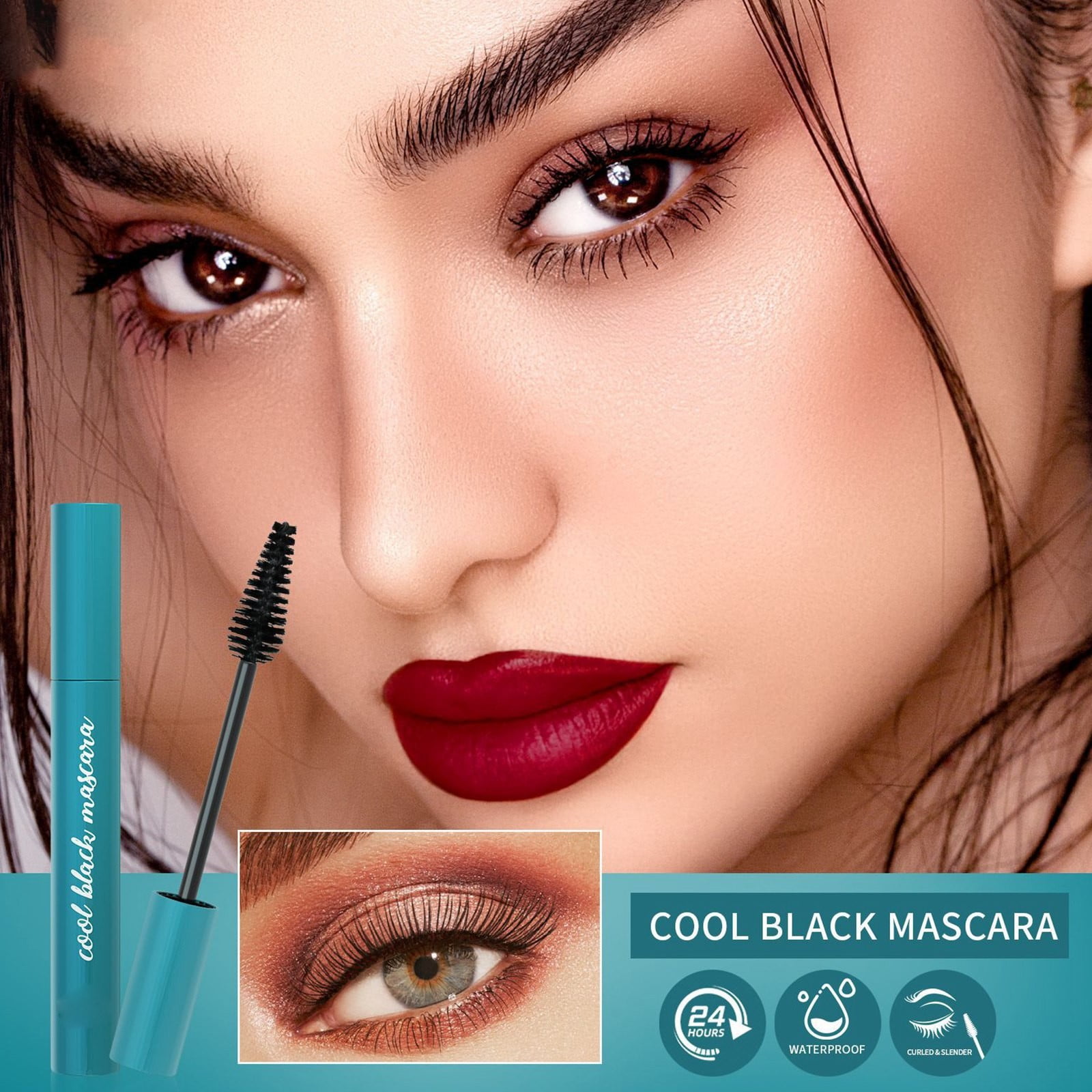 Korean Tubing Mascara Black Lasting Lash Effect Curls Warping Mascara