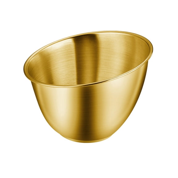 Korean Vegetable Bucket Stainless Steel Serving Bowl Large Capacity Lettuces Bowl Elegant Restaurant Tableware