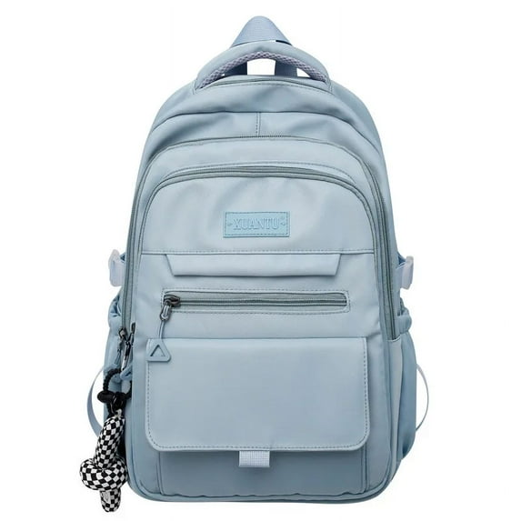 Korean Version Of Fashion Trend College Student Schoolbag Couple Model Large Capacity, Simple Lightweight Backpack Short -Distance Travel Backpack