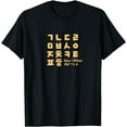 thumbnail image 1 of Korean alphabet consonant Writing T-Shirt, 1 of 4