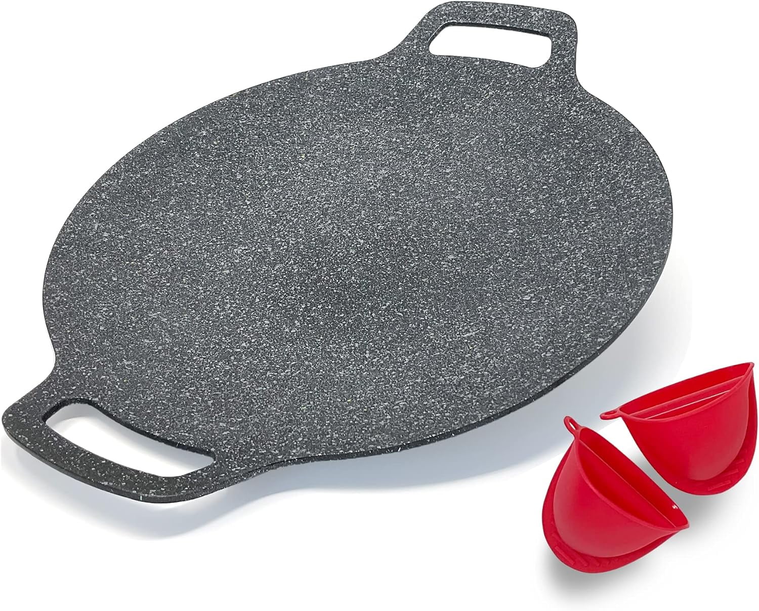 Korean style BBQ Grill Pan for Stove Top, Camping Stove and IH Stove