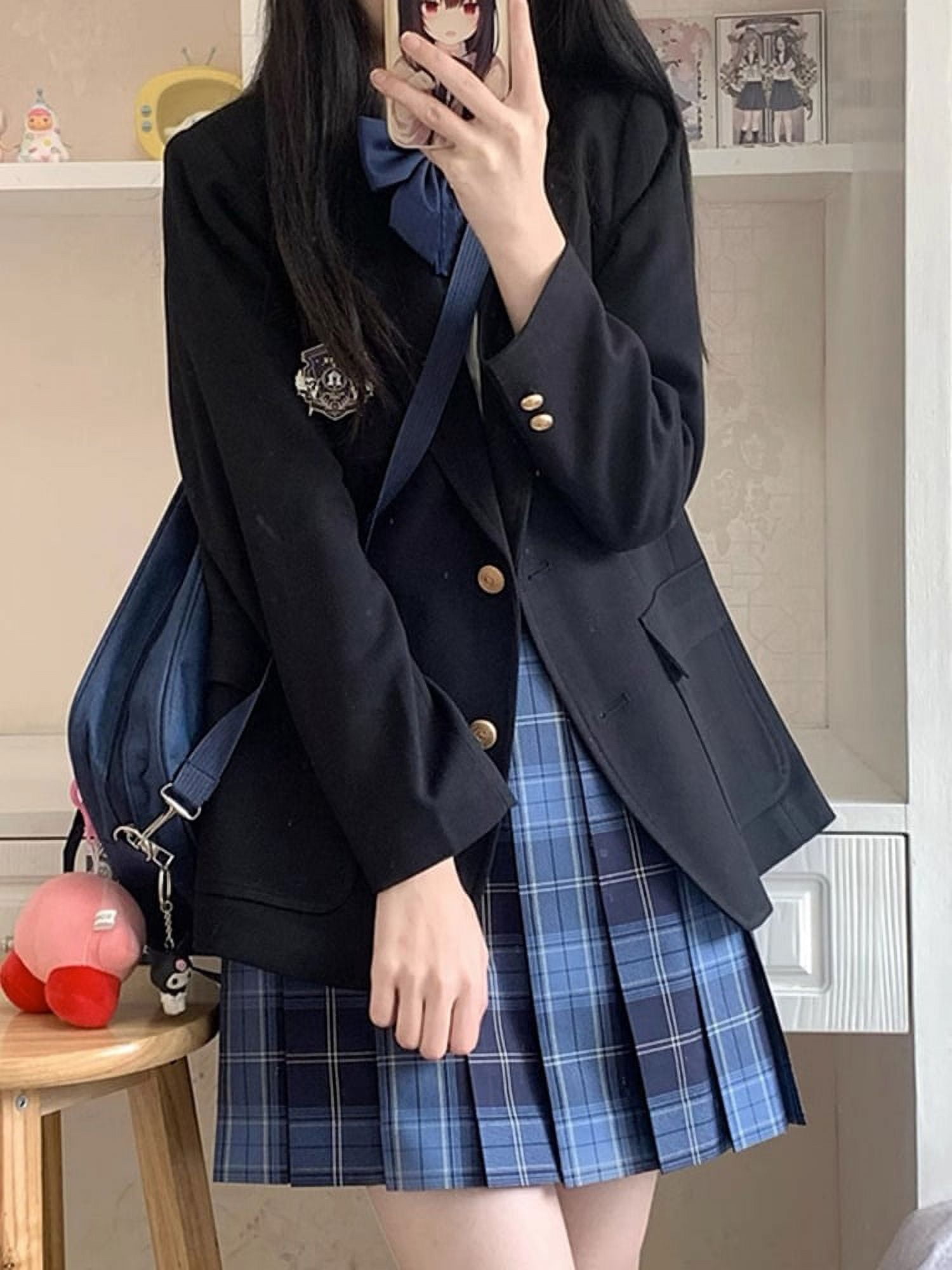 Korean style suit jacket student female college style jk