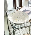 thumbnail image 1 of Korean-style white ceramic straw hat plates, deep plates, home-style dining plates, and high-quality appearance, 1 of 5
