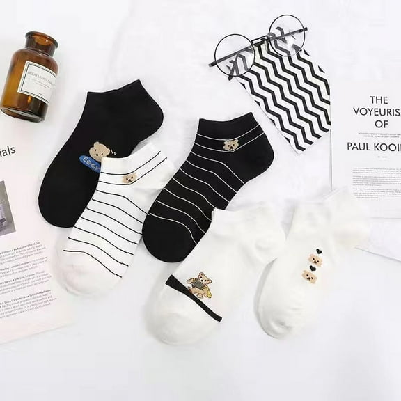 Korean version of cute socks women's short socks shallow mouth tide spring and summer thin curry color low side breathable boat Socks