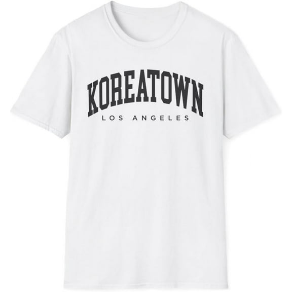 Koreatown Los Angeles California Adult Unisex Softstyle T-Shirt