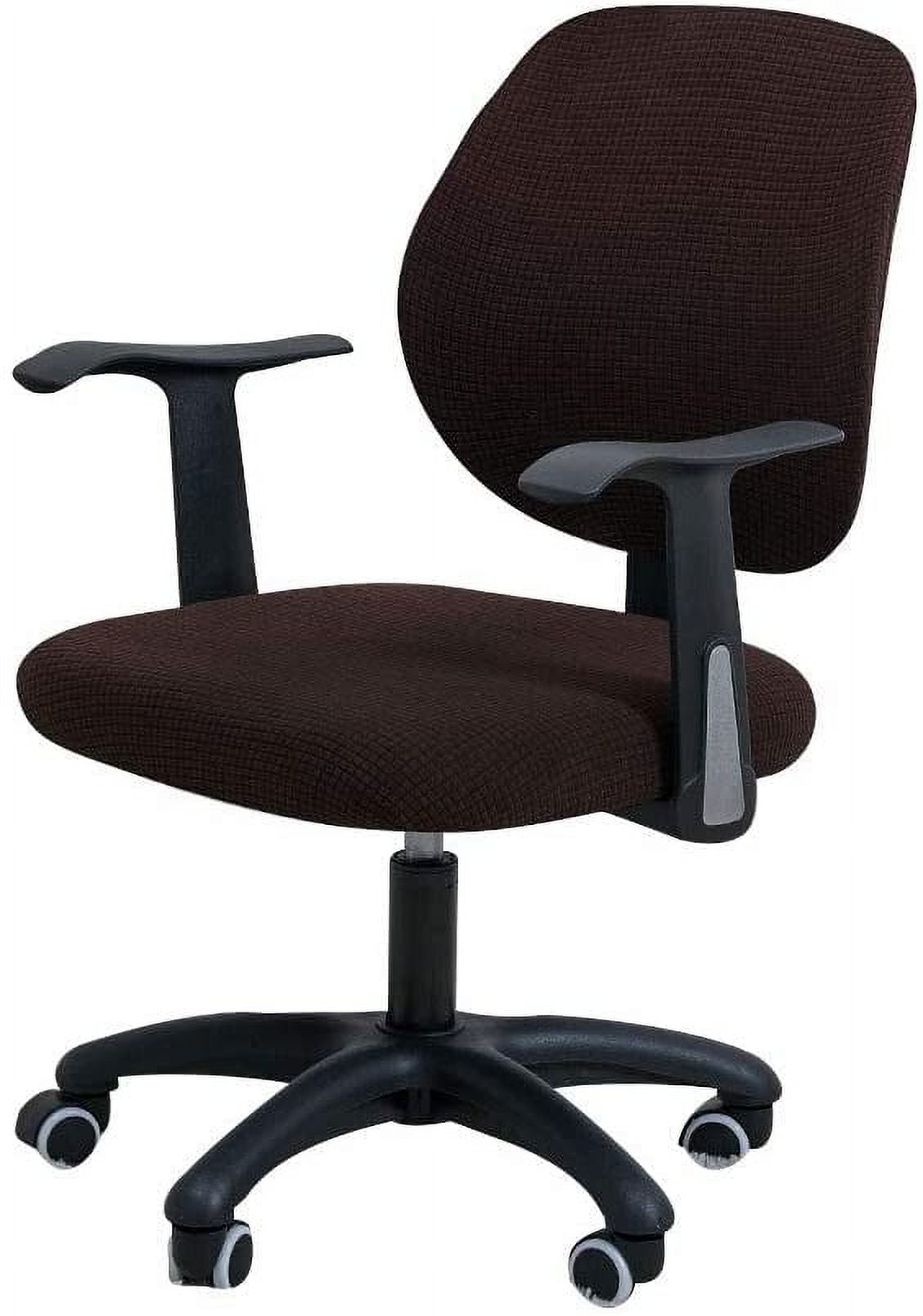 Koreshion Office Chair Cover Water Resistant Stretch Jacquard Elastic