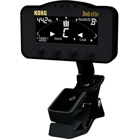 Korg AW3M Dolcetto Clip-On Tuner/Metronome for Orchestral Instruments
