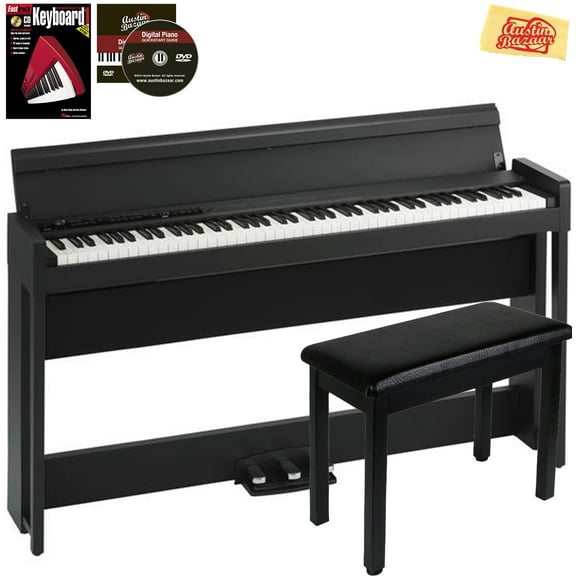 Korg C1 Air Digital Piano - Black w/ Furniture Bench