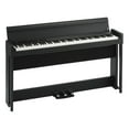 thumbnail image 1 of Korg C1 Air Bluetooth 88 Key Digital Piano with Real Weighted Hammer Action 3 Keyboard, Black, 1 of 5