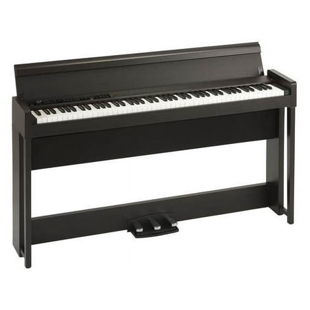 Korg C1 Air 88-Key Digital Piano, Brown Finish