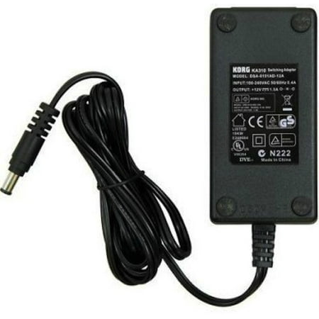 Korg KA310 500405015300 Power Supply Adapter & CABLE ...X50 microX R3 MR1000 etc