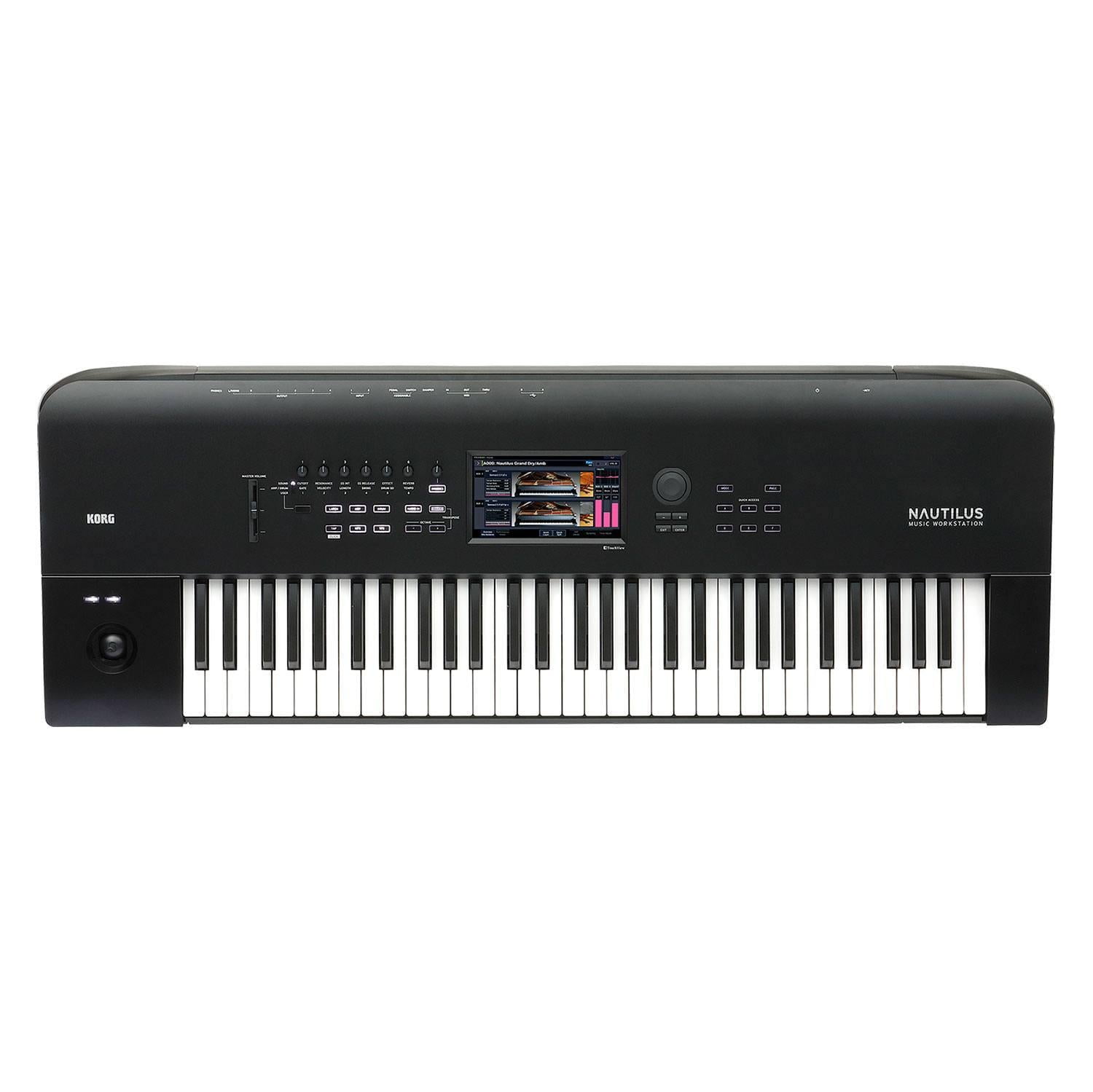 Nautilus Music Workstation Keyboard 61 Key