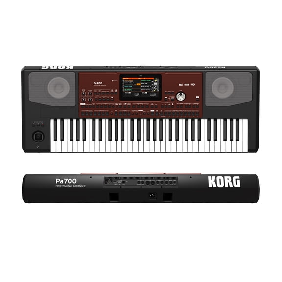 Korg Pa700 61 Keys Velocity Sensitive Professional Arranger Keyboard, Virtual Quarter Tone SubScale Keypad