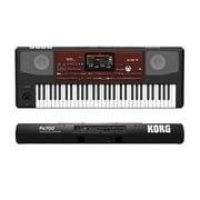 Korg Pa700 61 Keys Velocity Sensitive Professional Arranger Keyboard, Virtual Quarter Tone SubScale Keypad