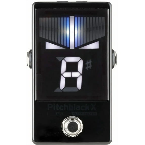 Korg PBX Pitchblack X Guitar Pedal Tuner, 1/4 Jack, Black