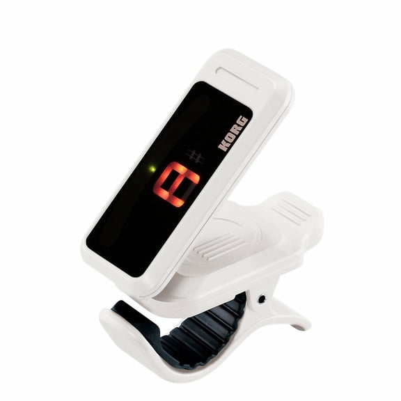 Korg PC1 Pitchclip Clip-On Chromatic Tuner - White