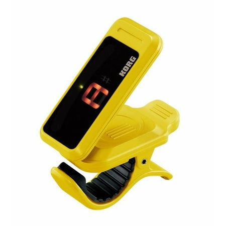 Korg PC1 Pitchclip Clip-On Chromatic Tuner - Yellow