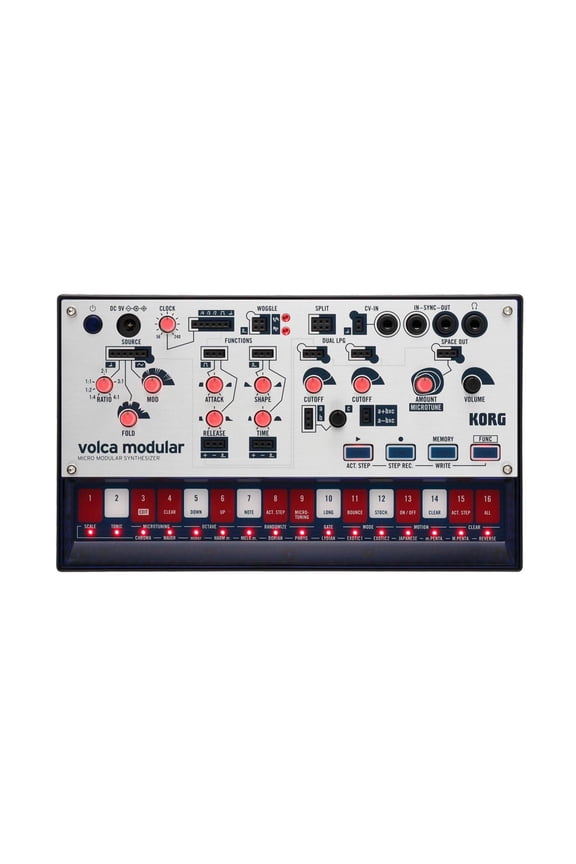 Volca Modular Semi-Modular Analog Synthesizer and 16-Step Sequencer