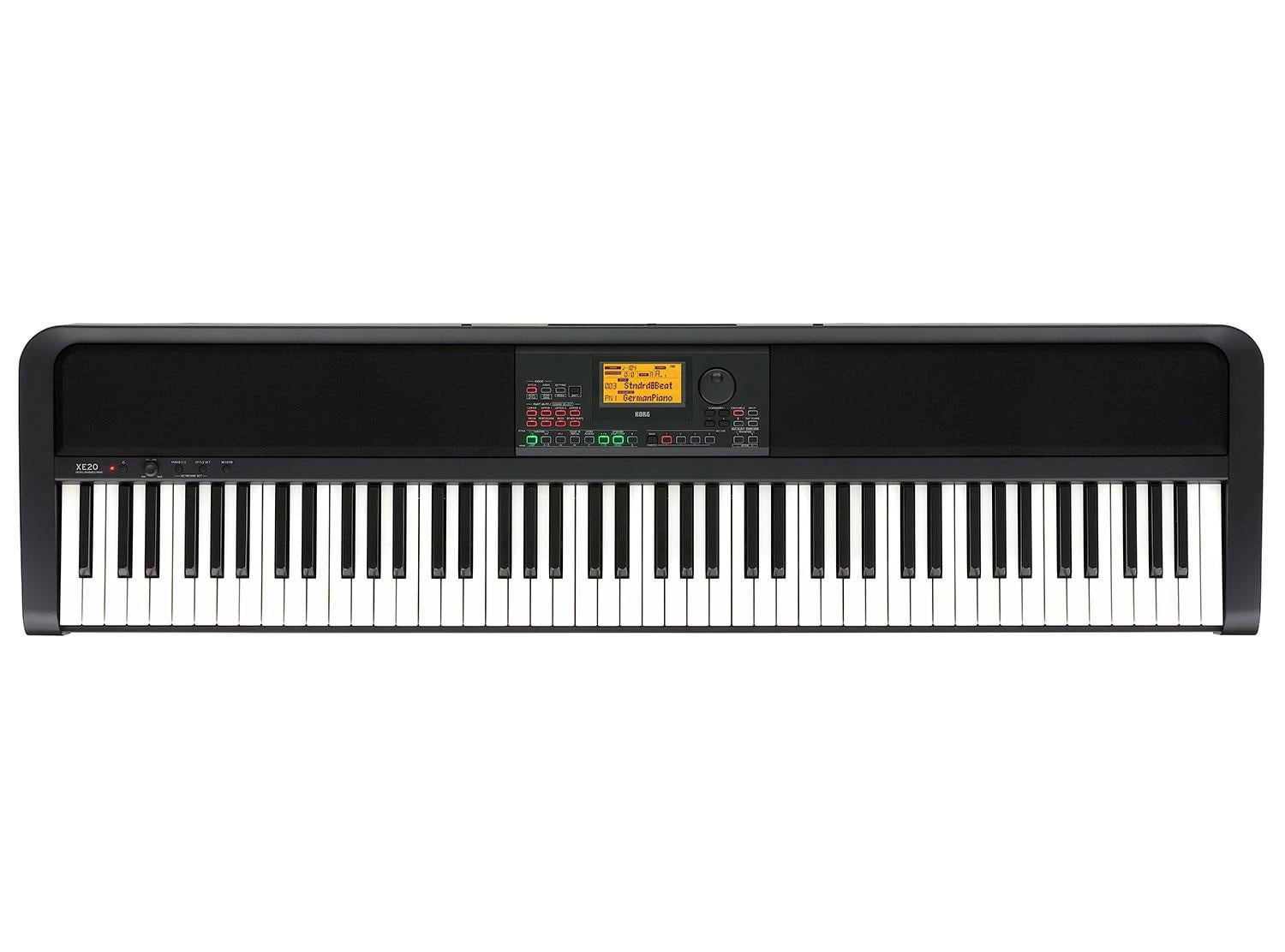 Korg XE20 88-Key Home Digital Ensemble Piano with Accompaniment with Sheet Music Stand