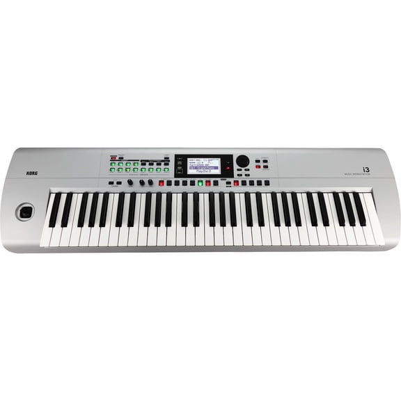 Korg i3 Arranger Keyboard - Silver