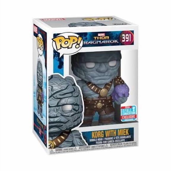 Korg with Miek 391 Exclusive Funko Pop with Protector