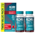 thumbnail interactive-video image 1 of Kori Krill Superior Absorption Vs Fish Oil, Omega-3 Supplement for Heart, Brain, Joint, Eye, Skin & Immune Health, Softgels,120 Count, 1 of 9