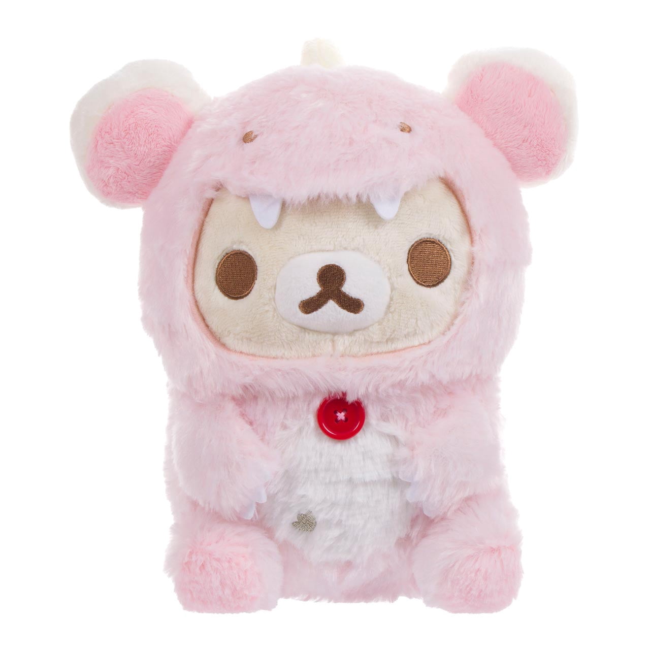 Korilakkuma San-X Original Plays with Dino Series Plush - Pastel