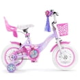 thumbnail image 1 of Korimefa 12 inch Girls Kids Bike Ages 3-6 Years Old Children, Toddler Bike with Training Wheels, Perfect for Beginner Riders Learning to Ride, Easy to Assemble, Purple, 1 of 14