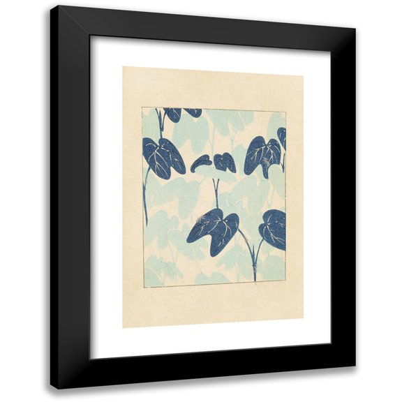 Korin Furuya (Editor) 11x14 Black Modern Framed Museum Art Print Titled - Bijutsukai Pl.198 (1901)