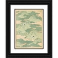 thumbnail image 1 of Korin Furuya (Editor) 11x14 Black Ornate Wood Framed Double Matted Museum Art Print Titled: Bijutsukai Pl.173 (1901), 1 of 5