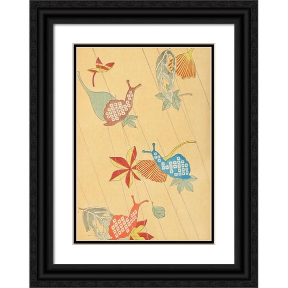 Korin Furuya (Editor) 11x14 Black Ornate Wood Framed Double Matted Museum Art Print Titled: Bijutsukai Pl.52 (1901)