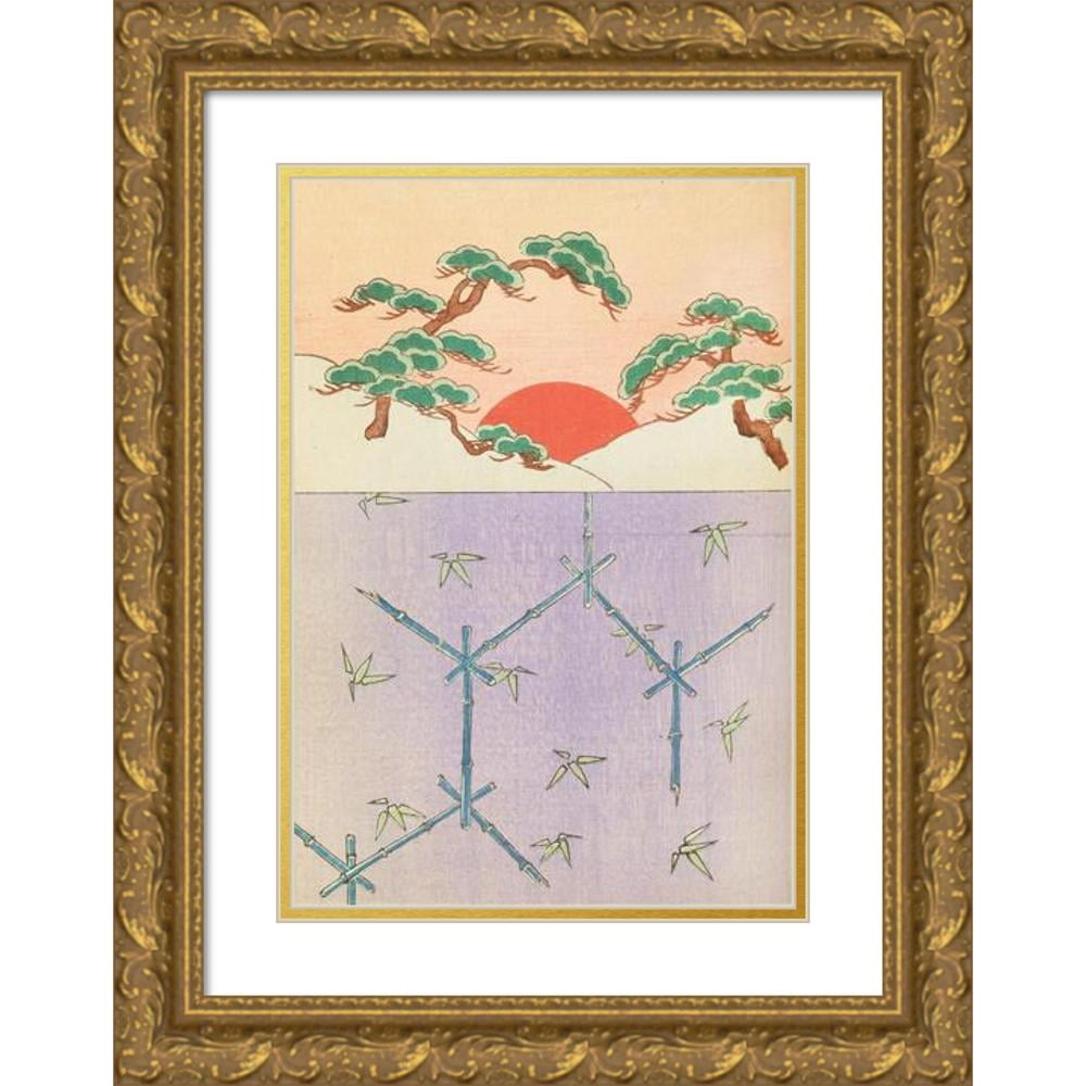 Korin Furuya (Editor) 18x24 Black Ornate Framed Double Matted
