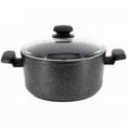 thumbnail image 1 of Korkmaz A1343 11 in. 8 Liter Ornella Non Stick Casserole with Lid, Black, 1 of 1