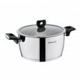 thumbnail image 1 of Korkmaz A2993 5.5 Liter Nora Stainless Steel Casserole with Lid, Silver - 2 Piece, 1 of 1