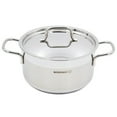 thumbnail image 1 of Korkmaz Alfa 2 Piece 1.8 Liter Stainless Steel Casserole Dish with Lid, 1 of 5