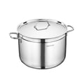 thumbnail image 1 of Korkmaz Alfa 2 Piece 14 Liter Stainless Steel Deep Casserole Dish with Lid, 1 of 5