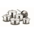 thumbnail image 1 of Korkmaz Astra High End Stainless Steel 11 Piece Cookware Set, 1 of 2