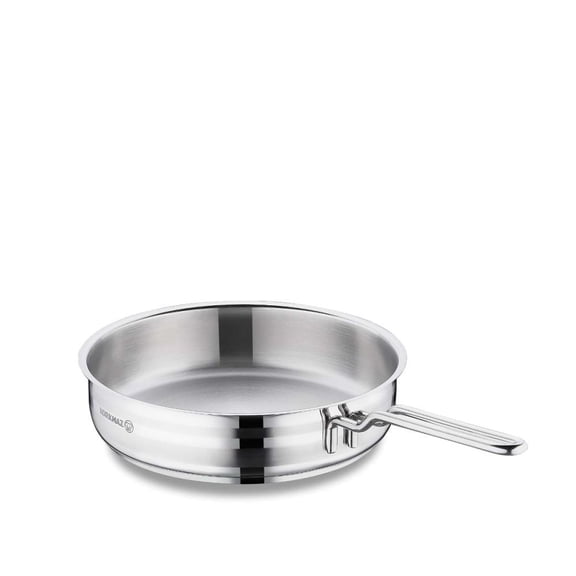 Korkmaz Astra2 Stainless Steel Frying Pan with Hanging Handle, High-Performance Multi-Purpose Cookware, 3.5 Quart
