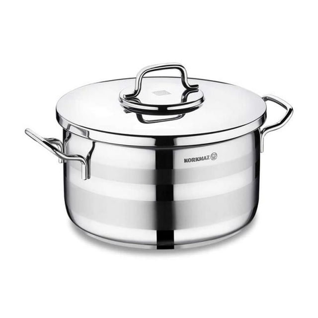 Korkmaz Astra2 Stainless Steel Pot, High-Performance Multi-Purpose ...