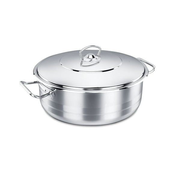 Korkmaz Classic 18/10 Stockpot Cookware Induction Compatible 3.8 Quart